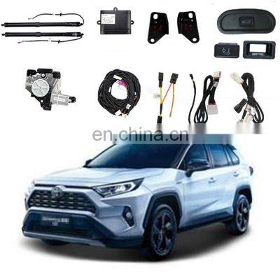 Double rod original car electric suction lock wholesale auto parts kick sensor tail gate for toyota RAV4