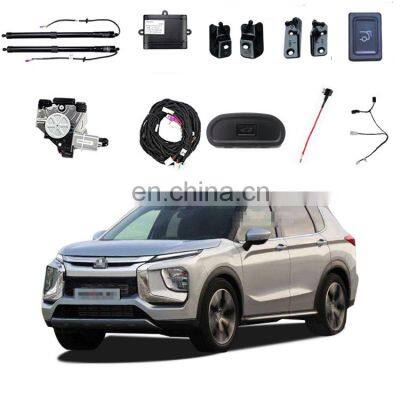 Double rod auto electric tail gate for mitsubishi outlander 2016+ optional foot sensor