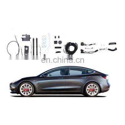 Car Electric ECO power liftgate Factory price wholesale tailgate modified Intelligence anti pinch for tesla model 3