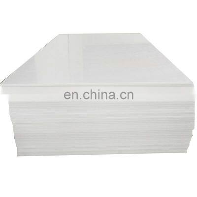 Customized corrosion-resistant acid alkali resistant white plastic PP plate