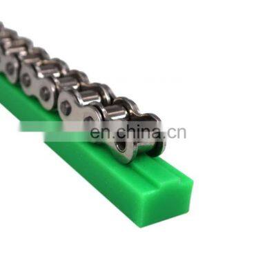 High Quality CNC Extrusion Process UHMWPE Guide Rail plastic chain guide