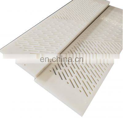 Food Grade Equipment Perforated Plastic Layer Pads Plastic Sheet Uhmwpe Water Tank Board