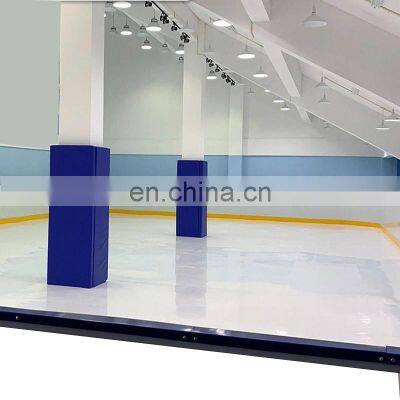 Skating Hockey Curling Rink Boards Removable Synthetic Backyard UHMWPE Ice Polyethylene Board 100% Virgin PE Granulates 1000kg