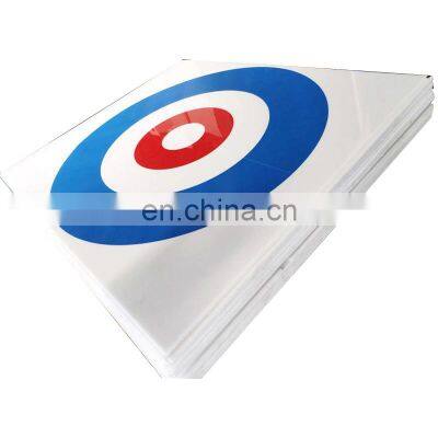 Manufacturer Cheap Mobile Curling Synthetic Ice Rink Lanes