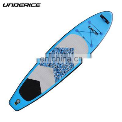 UICE Custom Logo 10'x30''x5'',10'6''x32''x6'', 11'x33'x6'' Blue Camo SUP Board Inflatable Stand Up Paddle Board