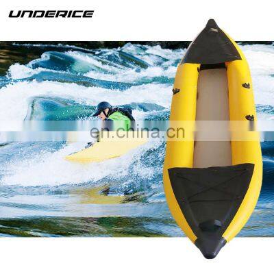 2022 Factory Wholesale Drop Stitch Kayak 2 person Inflatable Kayak 380cm for Sea Fishing