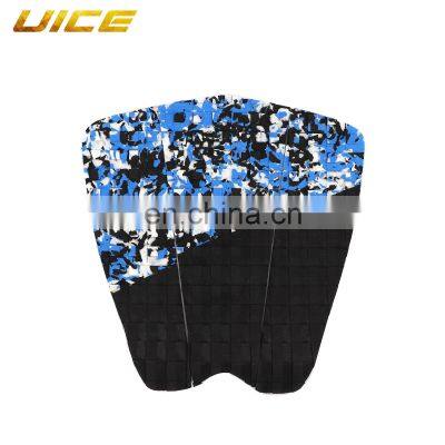 2022 UICE New Design Biodegradable EVA foam 3-piece surfboard front pads, traction pads with fast delivery