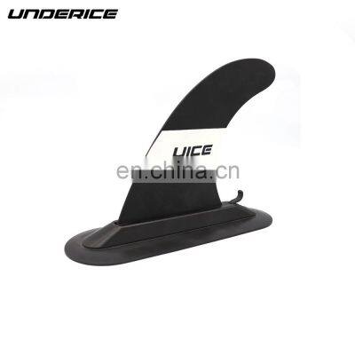 UICE Quick-Click Centre Fin Black Classic Single Fin for iSUP Paddle Board Removable Detachable