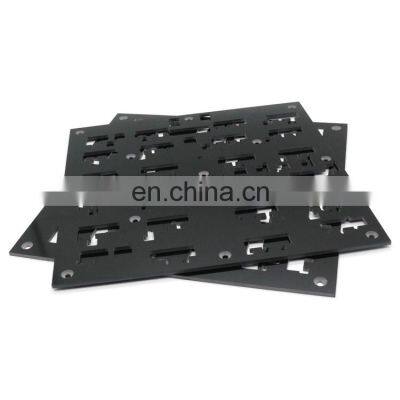 Factory Direct 1 mm 4x8 Black Fiberglass Sheets OEM ODM Epoxy Resin Cutting Board Price FR4 Plate