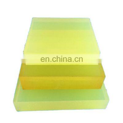 Transparent Polyurethane PU rubber sheet