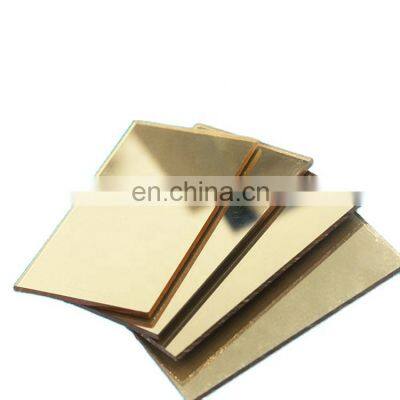 Factory price different color thin acrylic pmma mirror sheet