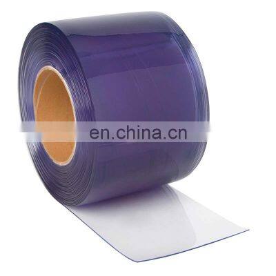 High transparent Sliding PVC curtain strip roll Super Clear PVC curtain with Smooth surface
