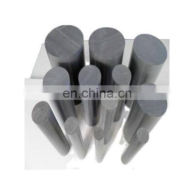 Hight Quality Grey PVC Rod 1mm - 300mm Thickness Polyvinyl Chloride Bar