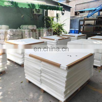 White POM Acetal Plate Sheet