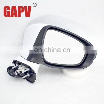 GAPV hot sale side mirror 11 wries white fot toyota lexus es250 87910-33B31 2013year