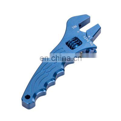 Hardware Repair Tools Adjustable Wrench Aluminum Hose AN Fitting Spanner Wrenches