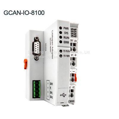 GCAN-IO-8000 CANopen Adapter Uses High-speed