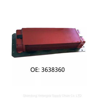 K38 K50 engine parts water oil cooler Cooling system Intercooler 3065432 3049521 Aftercooler core 3638360 used for cummins