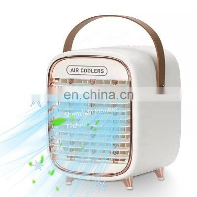 2022 Best selling air cooler fan mini portable usb rechargeable personal small water evaporation air coolers conditioner Fans