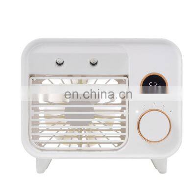 New Arrival 2021 Best Portable mini air cooler,Small Water Desktop cooler Fan,Wireless Air Conditioner Cooling Fan