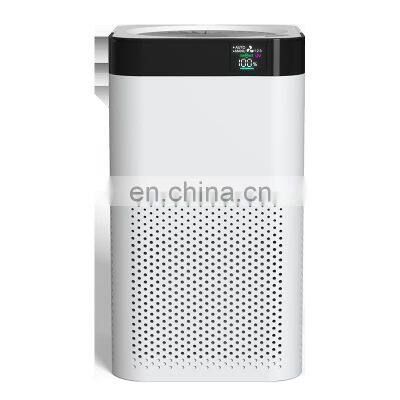 New Design Mini Portable Negative Ion Air Cleaner Household Intelligent Air Purifier with HEPA Filter