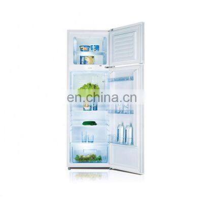 302L Reliable And Cheap Home Kitchen Appliance Double Door Fridge Refrigerator Retro