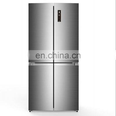 492L SAA ROHS Approval Water Dispenser Optional Frost Free Four Door Freezer Refrigerator Hotel Kitchen