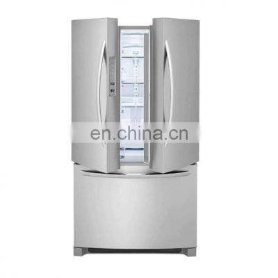 558L Home Kitchen Appliance Water Dispenser Optional No Frost French Door Stainless Refrigerator