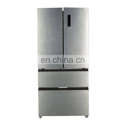 558L Good Quality Home Appliance Large Capacity No Frost French Door Three Door Fridge