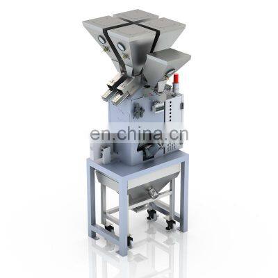 Industrial high capacity Horizontal pvc extruder plastic mixer CE automatic gravimetric mixing machine plastic