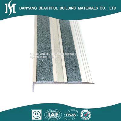 L-type aluminum alloy stair anti slip strip