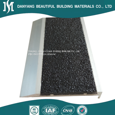 Aluminum alloy carborundum anti-skid strips produced by manufacturers