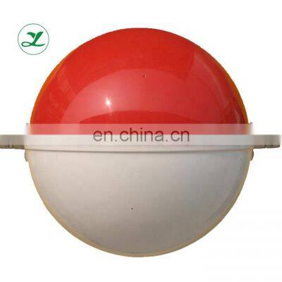 Fiberglass Aviation Alerting Ball Anti-Corruption 400mm 600mm 800mm FRP Aircraft Warning Sphere