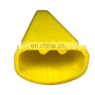 Customized Pultruded frp pultrusion profile manufacturers fiberglass pultrusion square tube