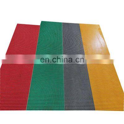 High Strength Durable GRP/FRP Molded Mesh Walkway Floor grating Plastic Fiberglass Anti-slip Grate