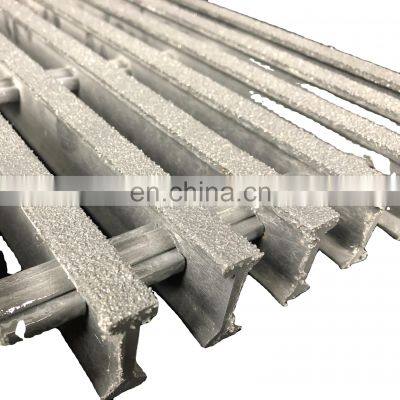 High Strength Composite Fiberglass Reinforced Anti Slip FRP Plastic pultruded FRP Grating