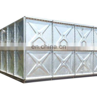 High Quality HDG Galvanized Steel Water Tank