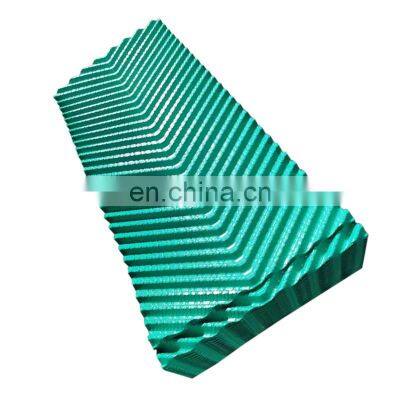 CF1900 Cross Fluted Film Fill Media For Cooling Tower Cooling Tower Fill Price