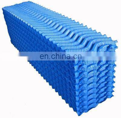 500mm*1000mm Industrial PVC Cooling Tower Packing Media S Wave Cooling Tower Filler Sheet