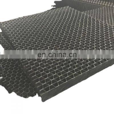 65mm height PVC Cooling Tower Air Inlet Louver with plastic frame