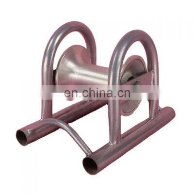 High quality Straight Line single Roller Aluminum Cable roller