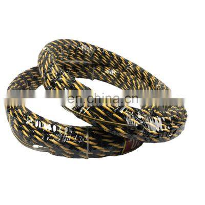 Fishing tape black and yellow PET Wires twisted three core wire puller