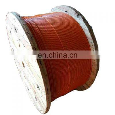 4.5,6,7,8mm fiber optic cable /fiberglass wires/rod with wooden cable drum