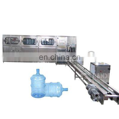 300BPH 5 gallon water bottle filling machine / 20 L jar bucket water filling line / 19 L bottling plant