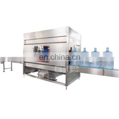 Automatic rotary type high speed 5 gallon barrel bottle outside washer washing brushing machine