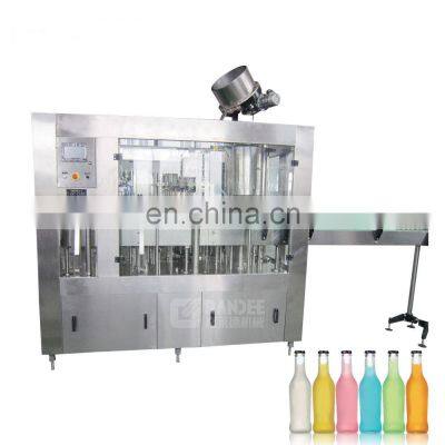 Good Quality Glass Bottle Carbonated Soft Drink Bottling Filling Machine Production Line