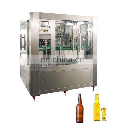 CE Certification Automatic Beer Bottle Washing Filling Capping Machine price made in china for hot sales