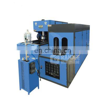Semi automatic 5 gallon PET bottle stretch blowing molding forming machine
