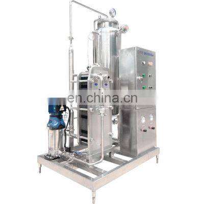Automatic gas beverage mixer / co2 carbonated beverage mixing machine