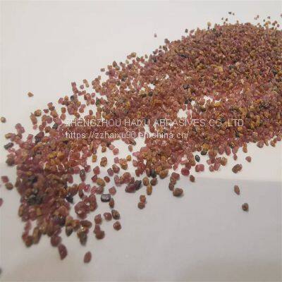 Pink sand of garnet 10-20mesh